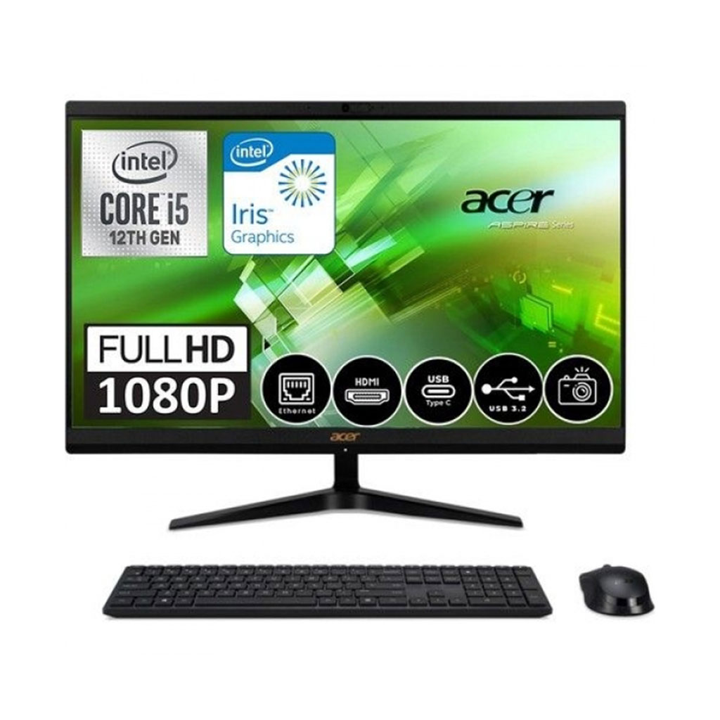 Acer AIO Aspire C24-1700 i3-1215U 8GB 256GB 23.8" DOS